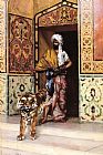 Rudolf Ernst The Pasha's Favourite Tiger painting